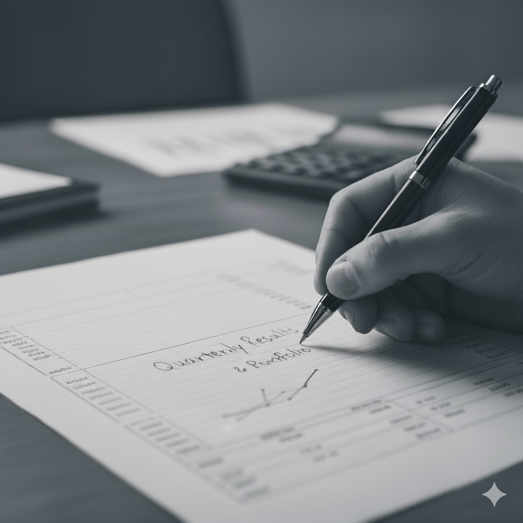 Financial analysis background for investor relations