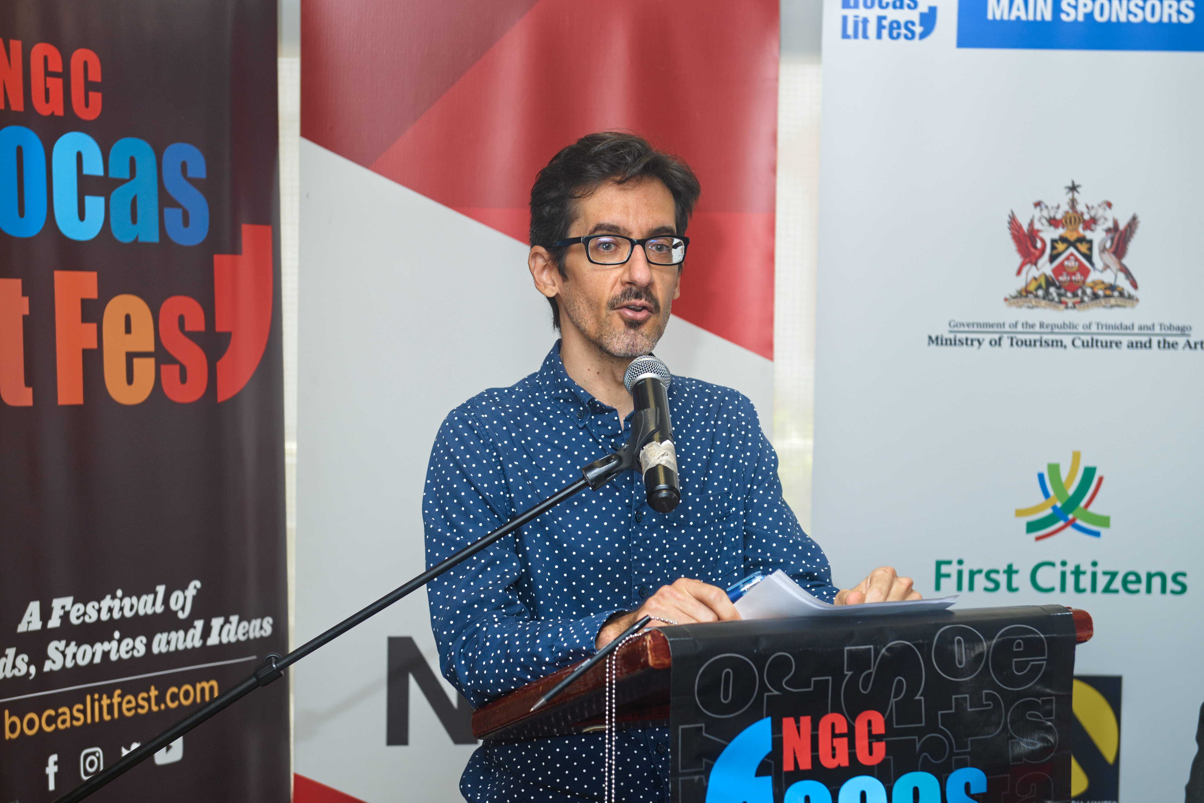 Nicholas Laughlin - Bocas Lit Fest